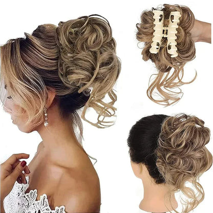 Rose® CurlyBun: Øyeblikkelig Krøllet Knute Hårklemme