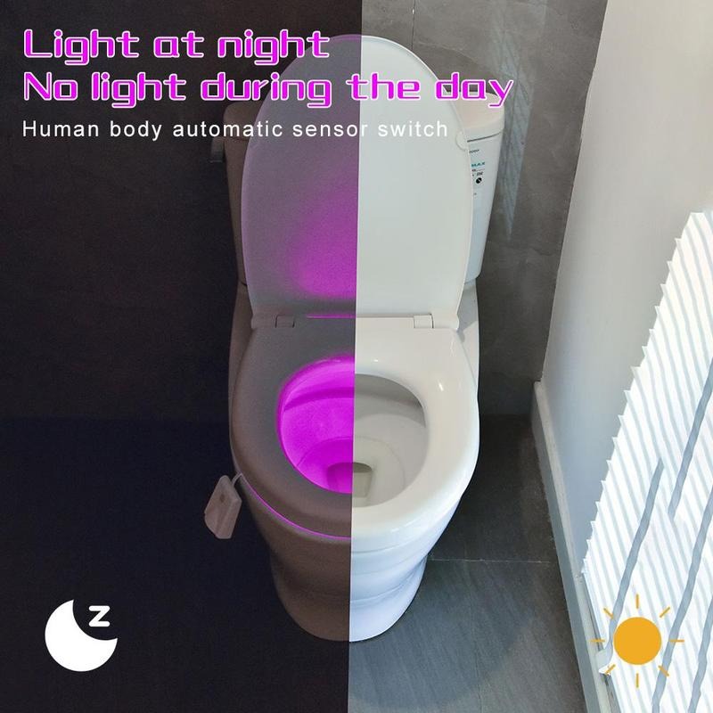 Ledsen™ ToiletLight: Bevegelsessensor Toalett Nattlys