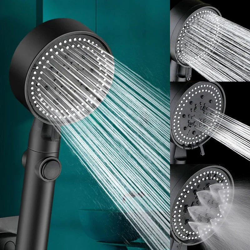 Borhe® PressureShower - 5 i 1 Høyt Trykk Dusjhode