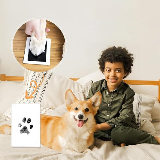 DogCatFri™ PawPrint: Kjæledyr Poteramme Og Avtrykkssett
