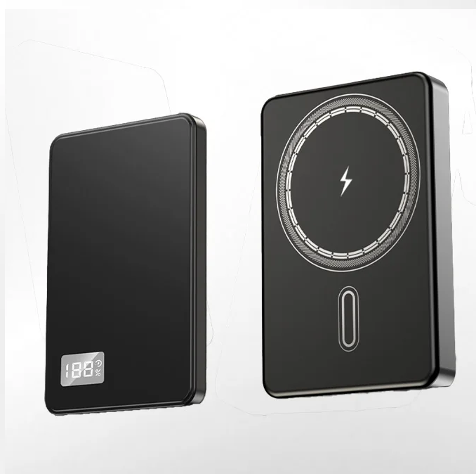 MagneticCharger - 3 I 1 Rask Magnetisk Lader, Bærbar Powerbank