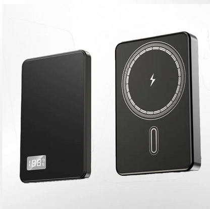 MagneticCharger - 3 I 1 Rask Magnetisk Lader, Bærbar Powerbank