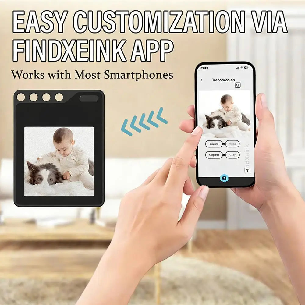 SmartTag - Stilfuld Mini Foto Nem Installationsprojektion Smart Tag