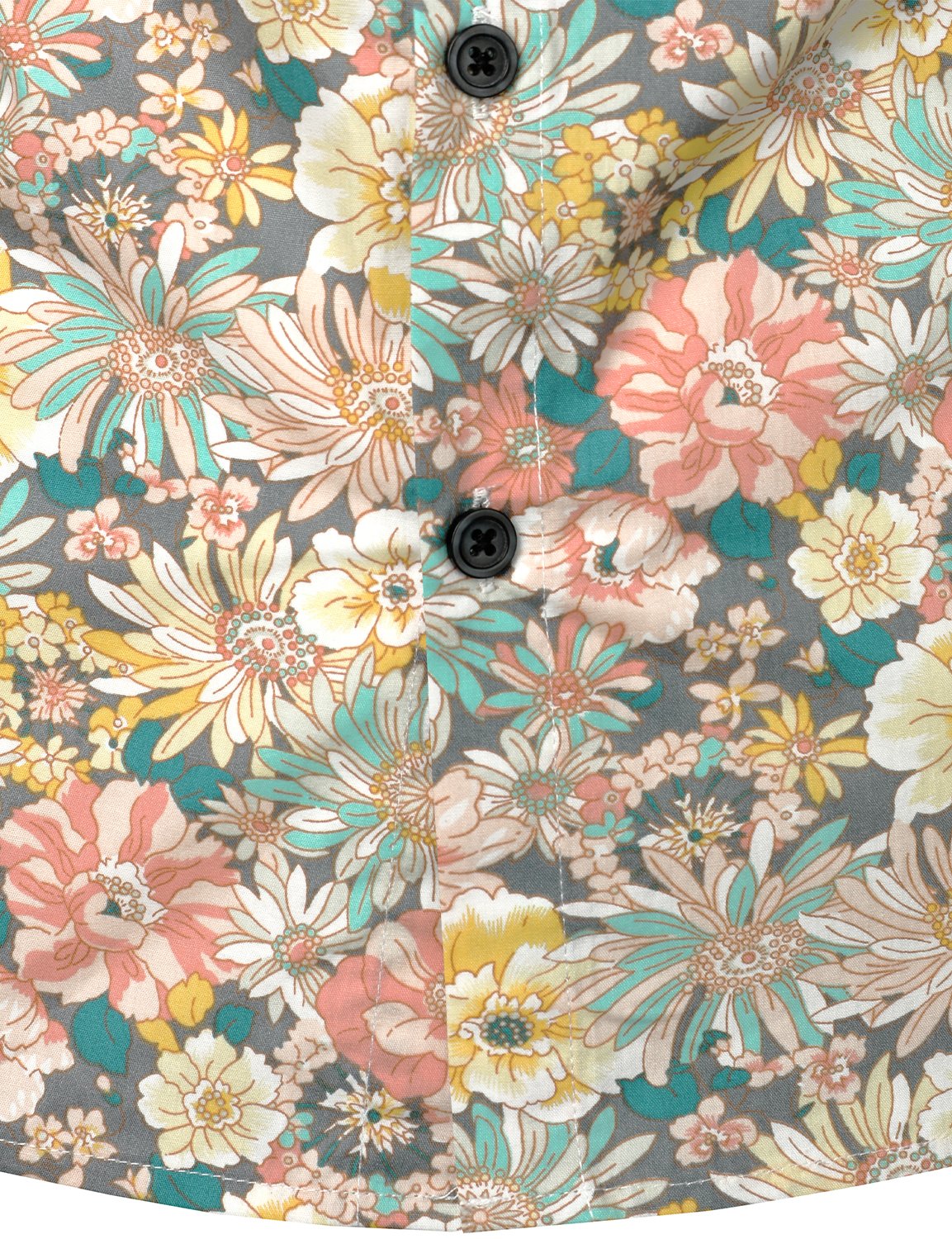 Icone™ FloralSleeve - Tidløs Klassisk Stil Floral Sleeve Print Top