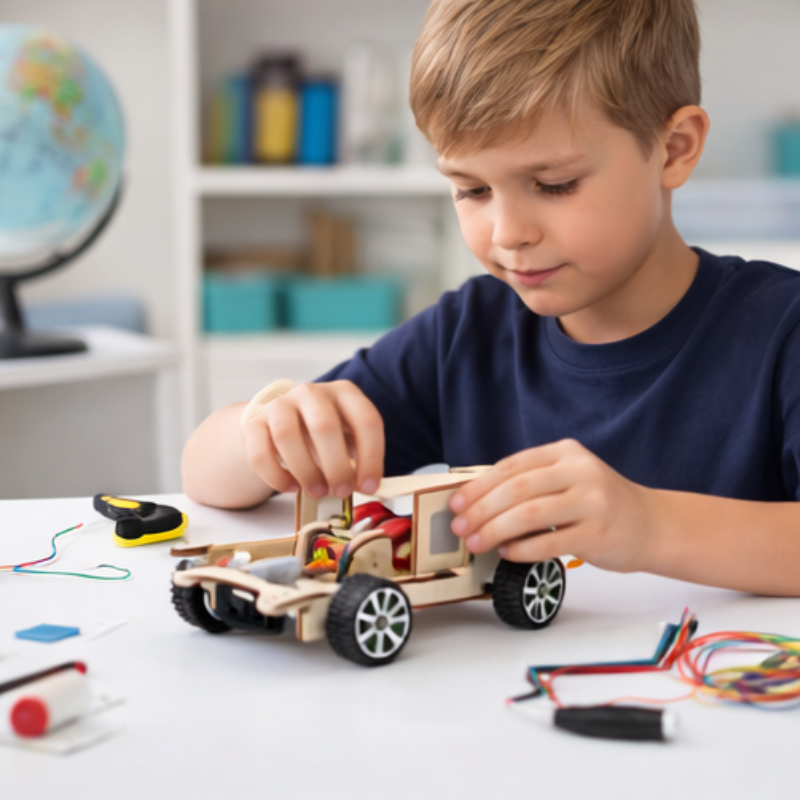 Kletshuts™ CreativeBuilder: DIY Kreativ Bygger Ingeniørvidenskab Og Mekanisk Læring Kit