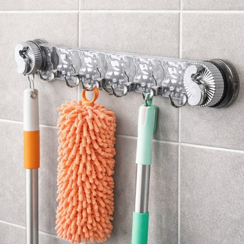 GlideHold® SuctionHooks 1+1 GRATIS: Nem Installation Tung-Pligt Vægmonterede Sugning Kroge