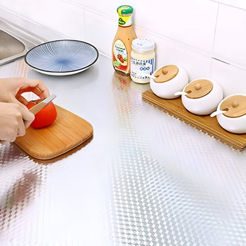 Globetrek° KitchenFilm: Let-At-Applicere Køkkenfilm Overfladebeskyttelse