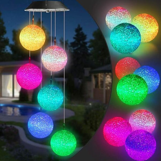 Ledsen™ HangingBalls: Elegant Energisparende Sol Hengende Kule Lys