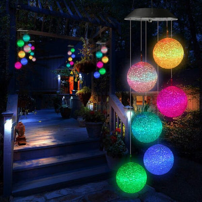 Ledsen™ HangingBalls: Elegant Energisparende Sol Hængende Kugle Lys