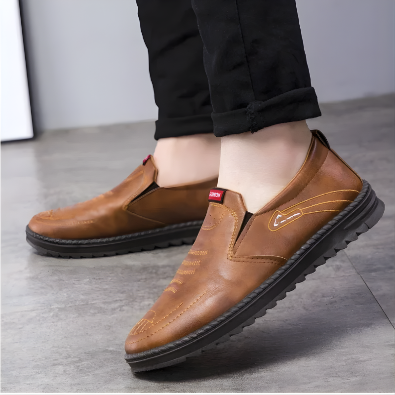 Happy™ PremiumLoafers – Herre Stilfulle Premium Loafers For Komfort Hele Dagen