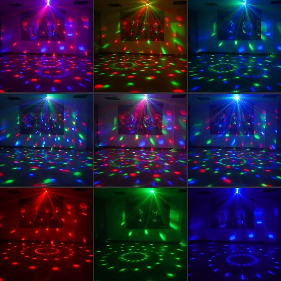 Ledsen™ DiscoLights – Mini Fest Og Scenbelysning Effekt Diskolys