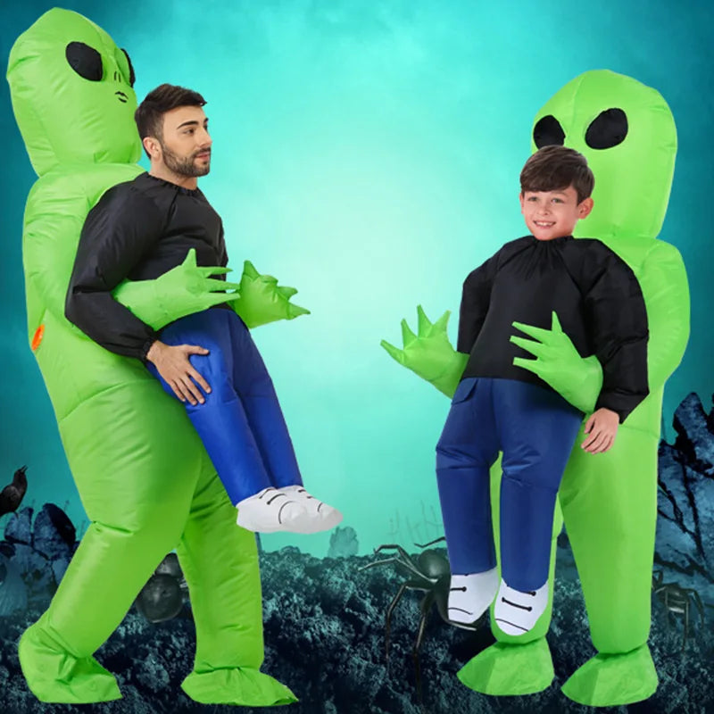 Kletshuts™ AlienCostume: Sjov Alien Carry Design Øje Fangst Parti Kostume