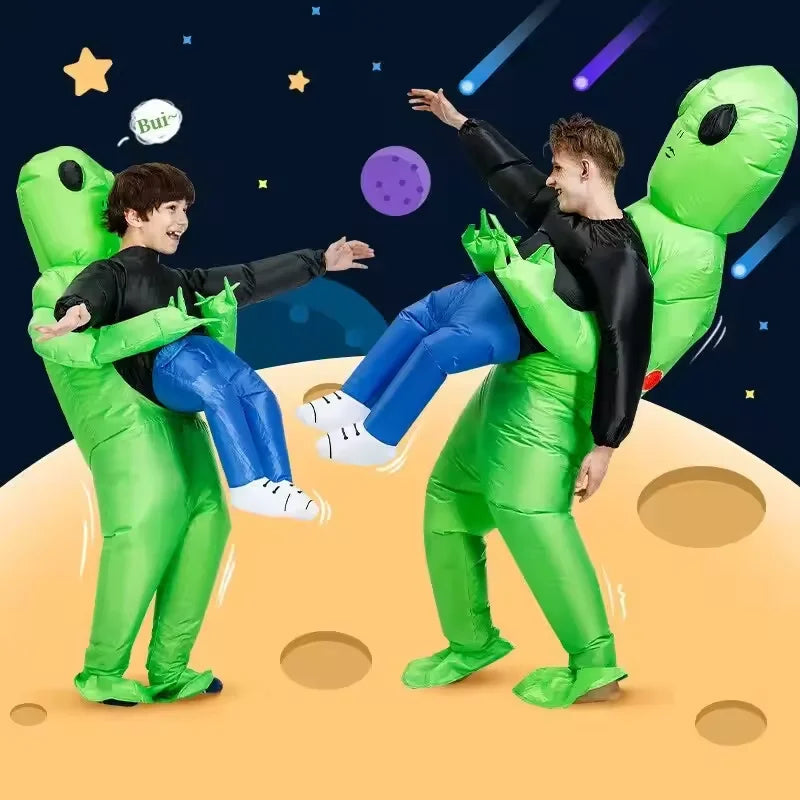 Kletshuts™ AlienCostume: Sjov Alien Carry Design Øje Fangst Parti Kostume
