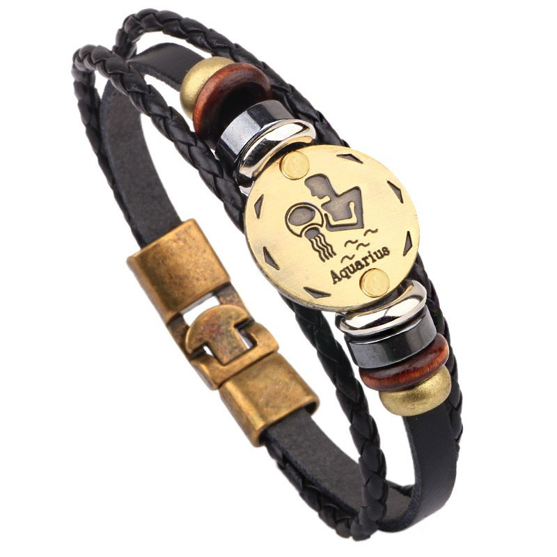 Jewelance™ ZodiacBracelet 1+1 GRATIS: Justerbart Vintage Sjarm Stjernetegn Armbånd