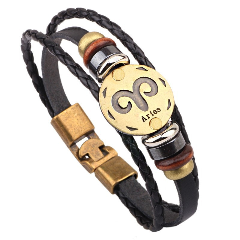 Jewelance™ ZodiacBracelet 1+1 GRATIS: Justerbart Vintage Sjarm Stjernetegn Armbånd