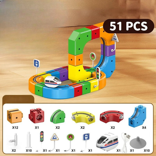 Kletshuts™ TrackBuilder: Bygg din egen racerbane for barn