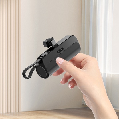 PocketPowerbank - Kompakt Design Hurtig Opladning Nem At Tage Med Lomme Powerbank