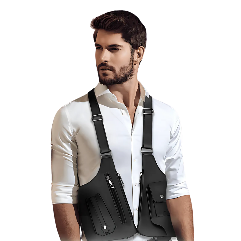 Icone™ SafetyBag: Sikker Crossbody-veske for menn og kvinner