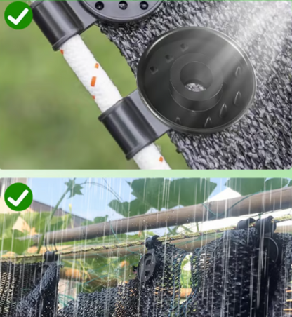 GlideHold® ShadeClips: Utendørs Telt Og Stoffskygge Slitesterke Klips