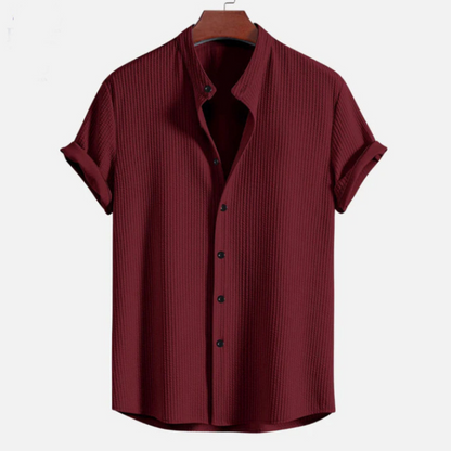 Icone™ CasualShirt: Casual Åndbar Letvægts Sommer Komfort Stil Skjorte