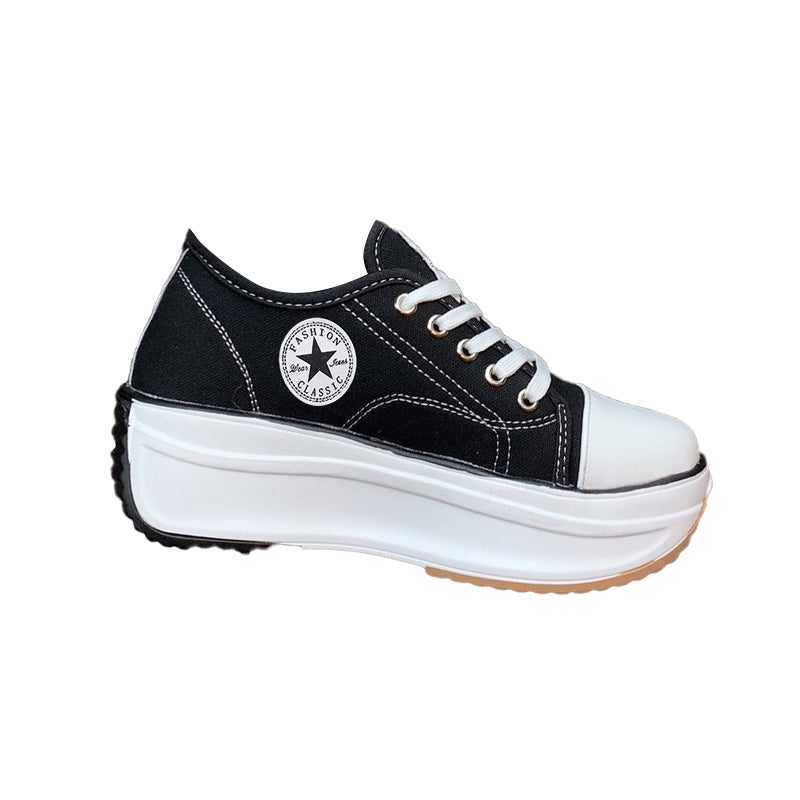 Happy™ ComfySneakers: Komfortable Mote-Sneakers Sko Til Kvinner