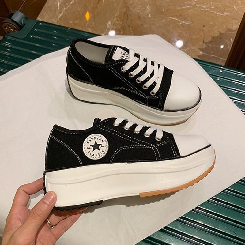 Happy™ ComfySneakers: Komfortable Mote-Sneakers Sko Til Kvinner