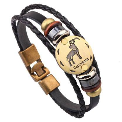 Jewelance™ ZodiacBracelet 1+1 GRATIS: Justerbart Vintage Sjarm Stjernetegn Armbånd