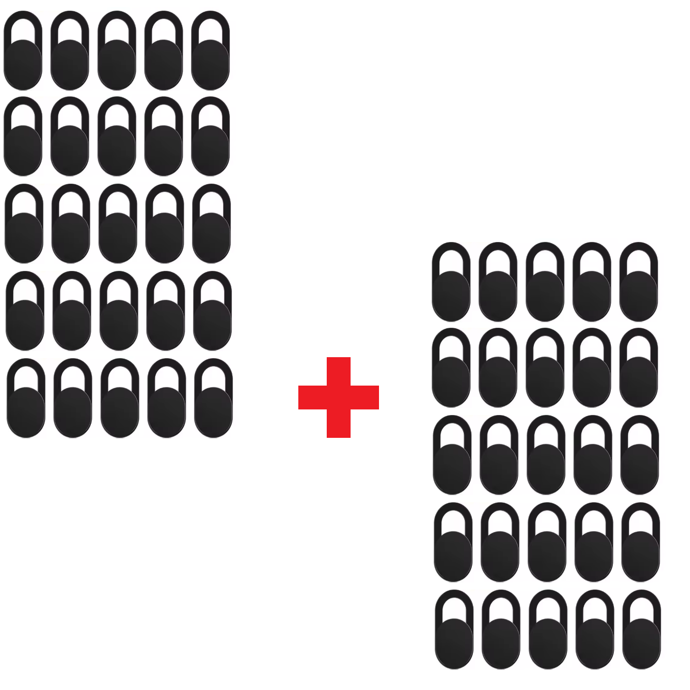 CameraCover™ 1+1 SETT GRATIS - Ultra Tynn Kamera Linse Slider Personvern Dekningssett