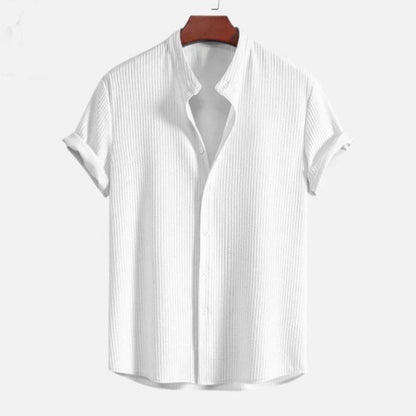 Icone™ CasualShirt: Casual Åndbar Letvægts Sommer Komfort Stil Skjorte