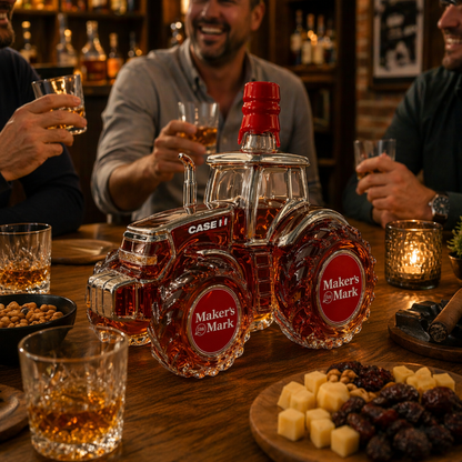 VintageBottle - Kreativ Landbruksinspirert Rustikk Vintage Flaske Design