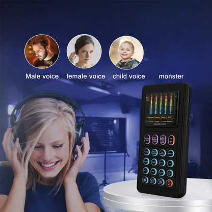 VoiceChanger - Sjov Interaktiv Smart Stemmeskifter Enhed