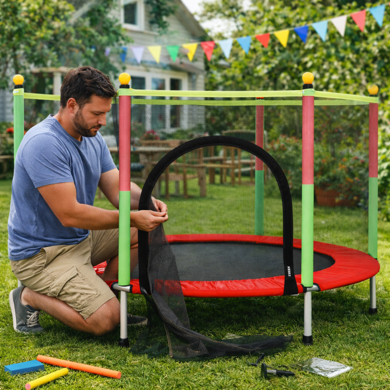 Kletshuts™ JumpingTrampoline - Sjov Energisk Nydelsesfuld Aktiv Leg Hoppe Trampolin
