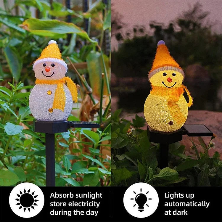 Ledsen™ Snowman - Vanntett Solcelle-Snømannlampe