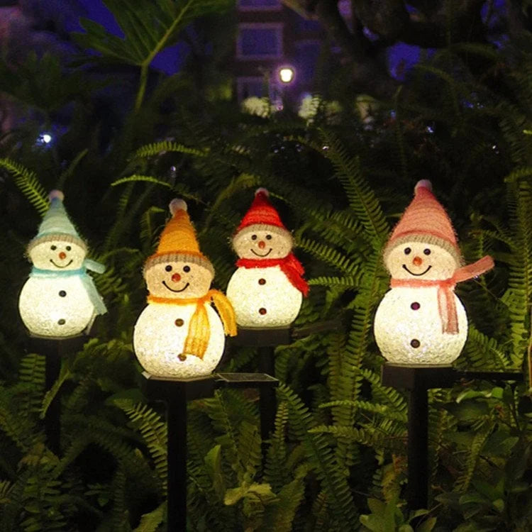 Ledsen™ Snowman - Vanntett Solcelle-Snømannlampe