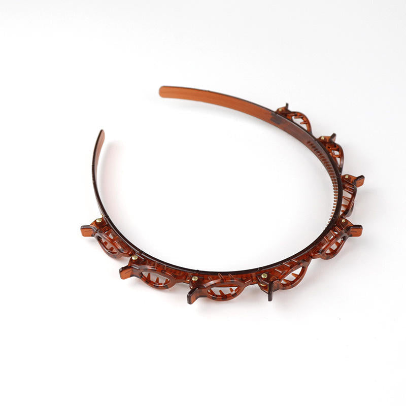 Rose® ClipHeadband 1+1 GRATIS: Nem Styling Multigreb Pandebånd Hår Klip