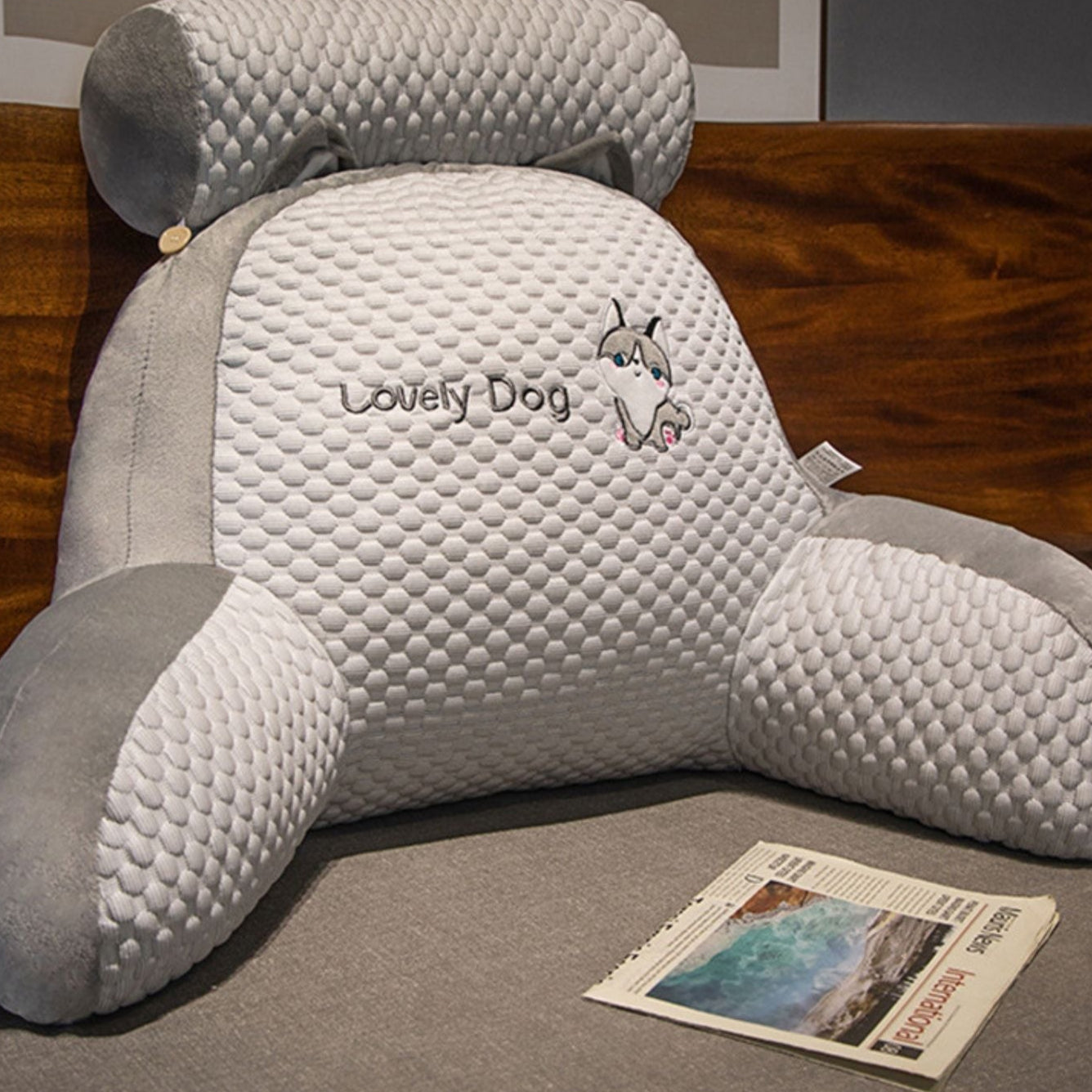 ComfyPillow - Myk ryggstøttepute for sofa og seng