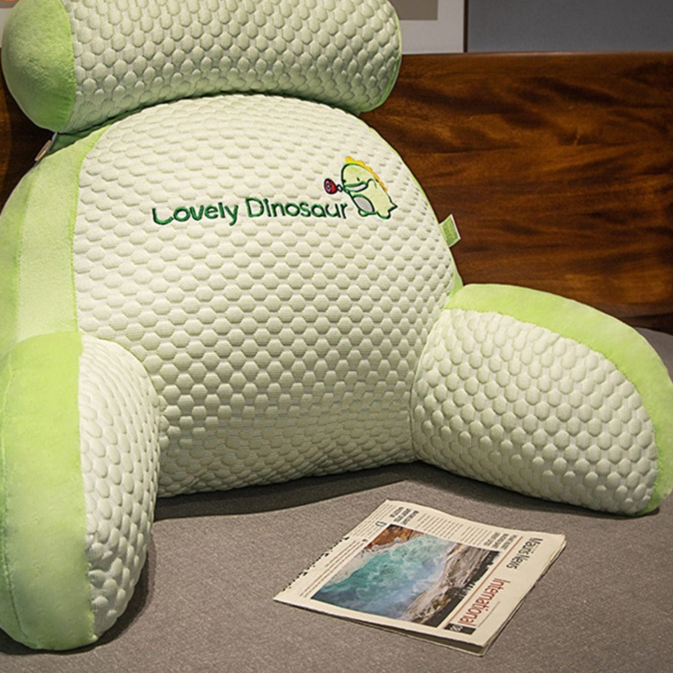 ComfyPillow - Myk ryggstøttepute for sofa og seng