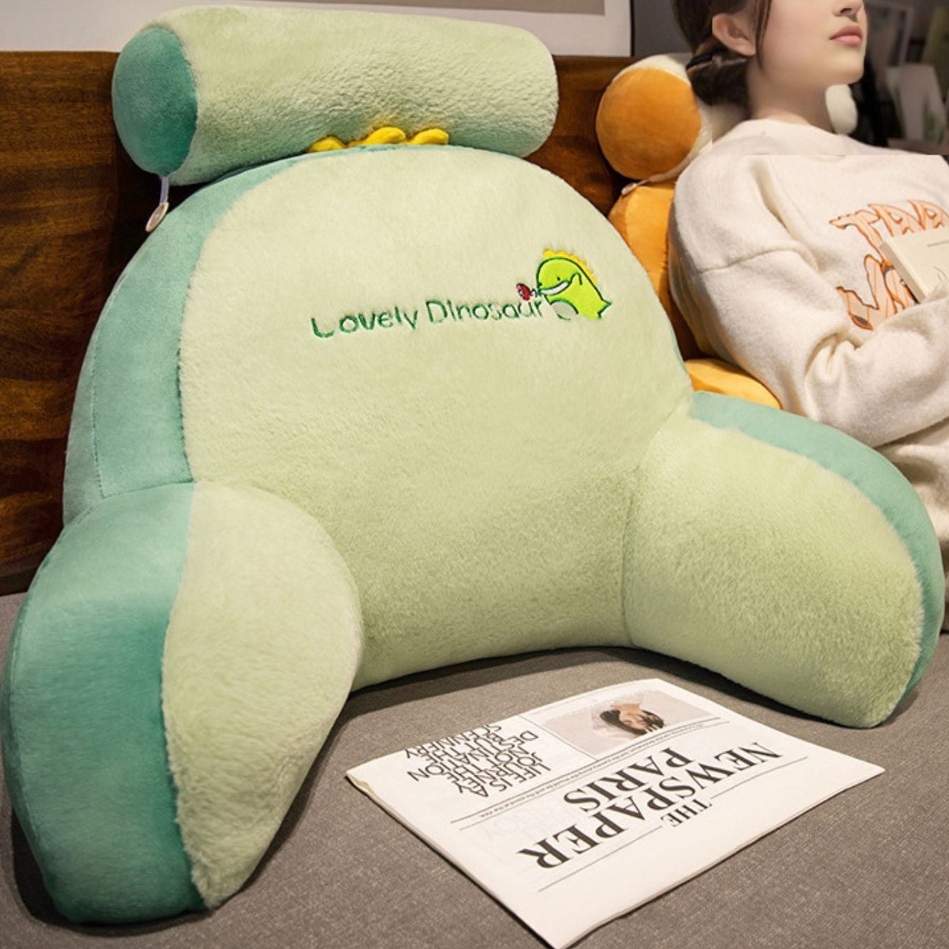 ComfyPillow - Myk ryggstøttepute for sofa og seng