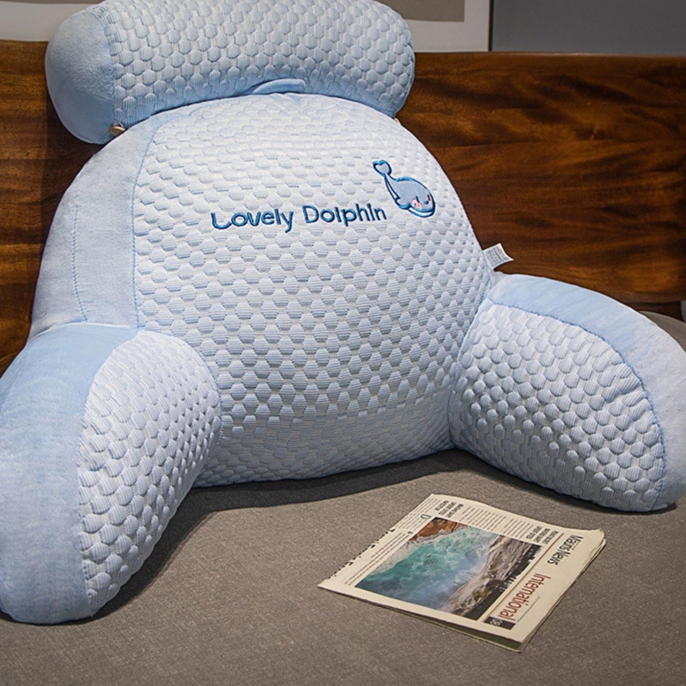 ComfyPillow - Myk ryggstøttepute for sofa og seng