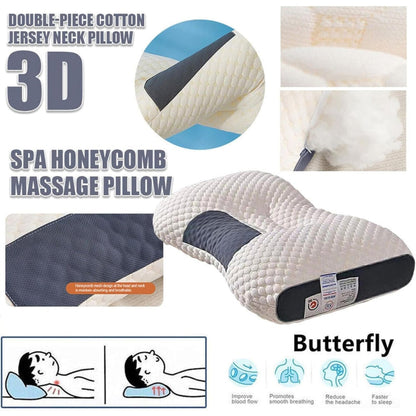 ContourPillow - Nakke Støtte Smerte Lindring Behagelig Søvn Kontur Pude