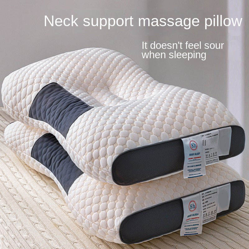 ContourPillow - Nakke Støtte Smerte Lindring Behagelig Søvn Kontur Pude