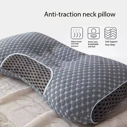 ContourPillow - Nakke Støtte Smerte Lindring Behagelig Søvn Kontur Pude