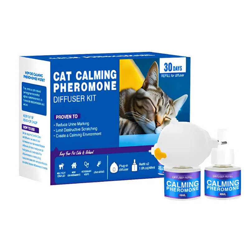 DogCatFri™ PetDiffuser: Kjæledyrberoligende Feromondiffusor Sett