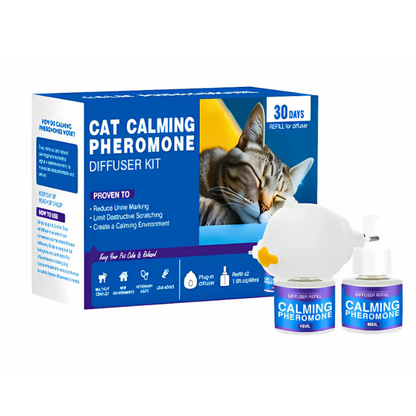 DogCatFri™ PetDiffuser: Kjæledyrberoligende Feromondiffusor Sett
