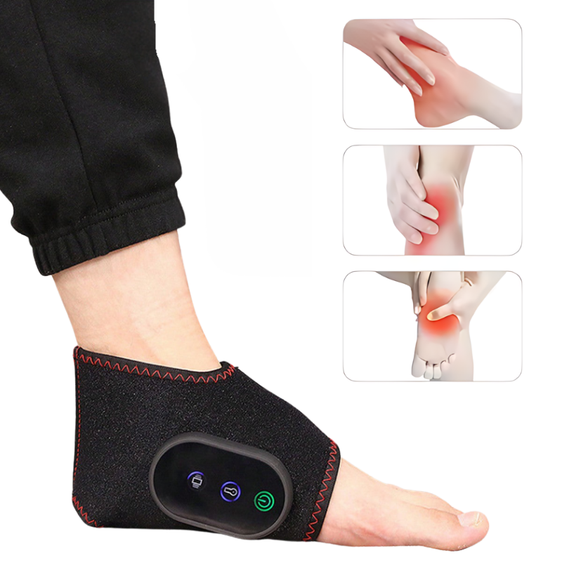 FootMassager: Oppladbar Trådløs Ankel- Og Fotmassasjeapparat