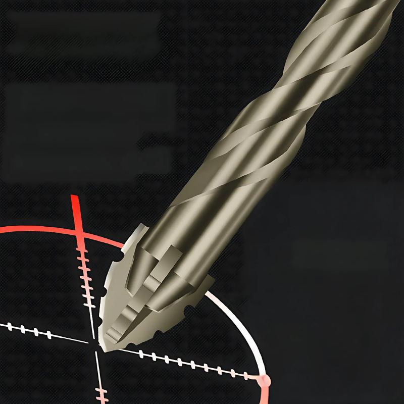 DrillBit: Multifunksjonell Høy Ytelse Skarp Og Slitesterk Borebitssett