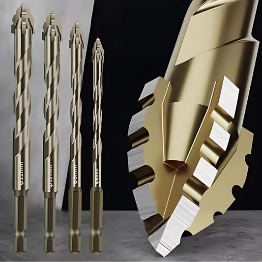 DrillBit: Multifunksjonell Høy Ytelse Skarp Og Slitesterk Borebitssett