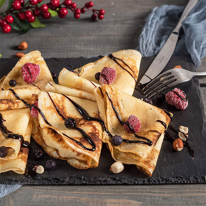Globetrek° CrepeMaker: Hurtig Jævn Opvarmning Premium Elektrisk Crepe Maker