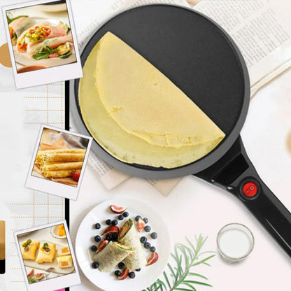Globetrek° CrepeMaker: Hurtig Jævn Opvarmning Premium Elektrisk Crepe Maker