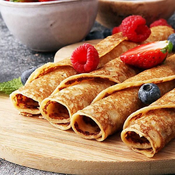 Globetrek° CrepeMaker: Hurtig Jævn Opvarmning Premium Elektrisk Crepe Maker